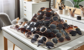 Como guardar óculos de sol sem danificá-los