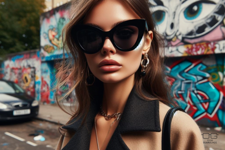 óculos oversized estilos e como usar