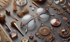 Misturando e combinando óculos com acessórios