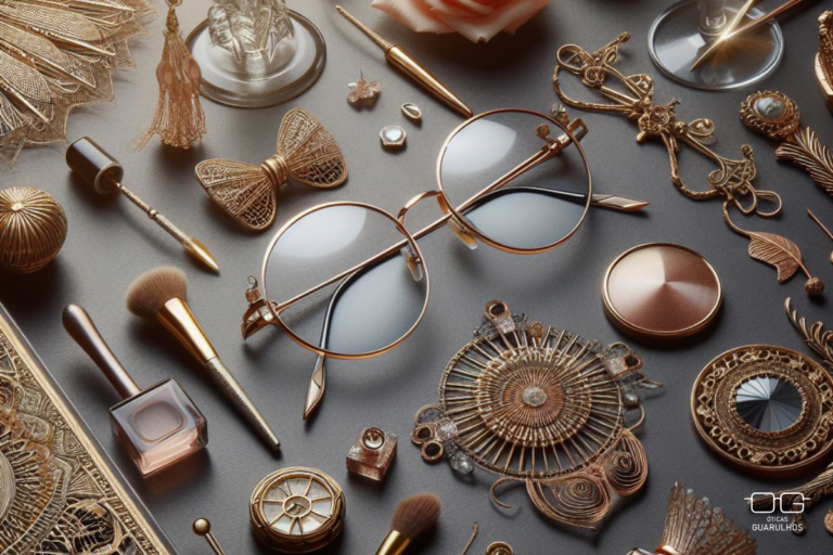 combinação de óculos de sol com acessórios