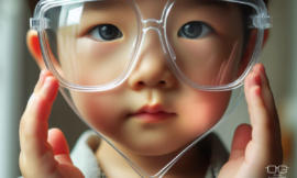 Óculos infantis à prova de quebra: protegendo os olhos dos pequenos