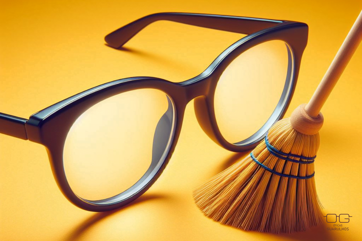 Limpeza de Óculos