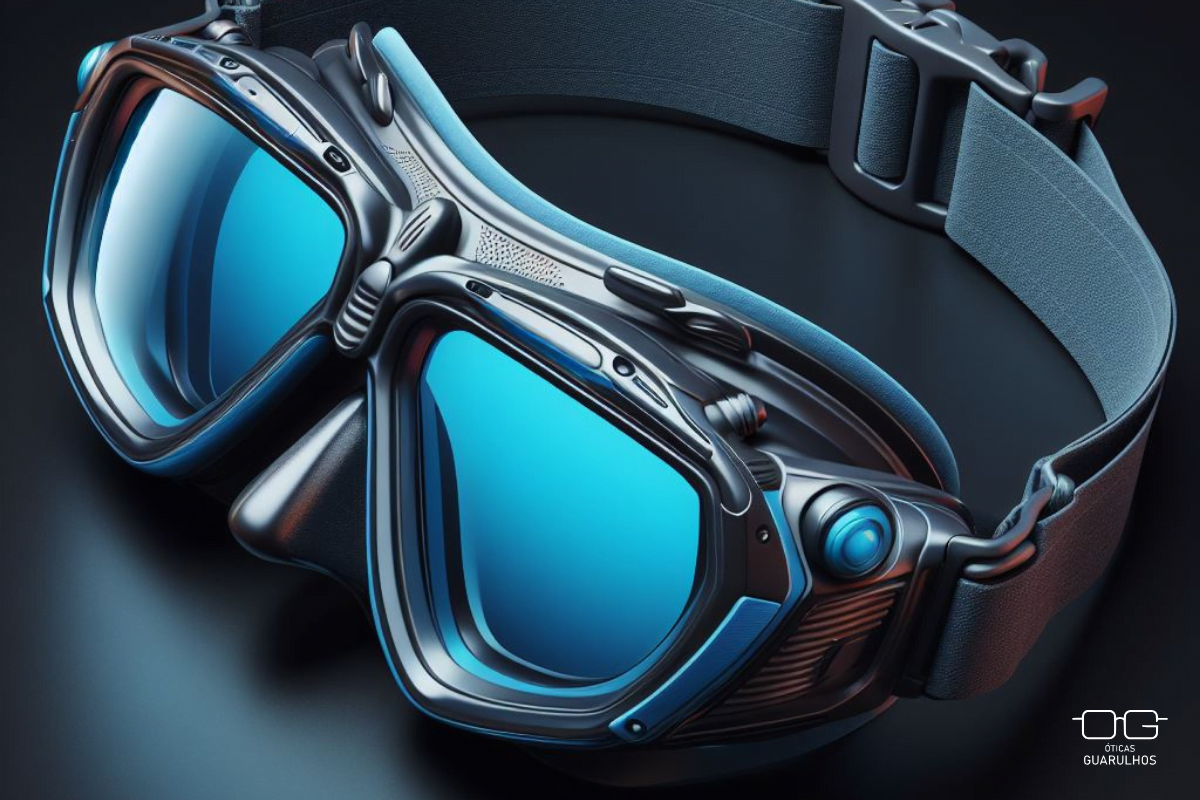 óculos para esportes aquáticos
