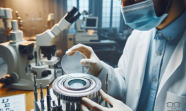 O que são blocos de montagem de lentes?