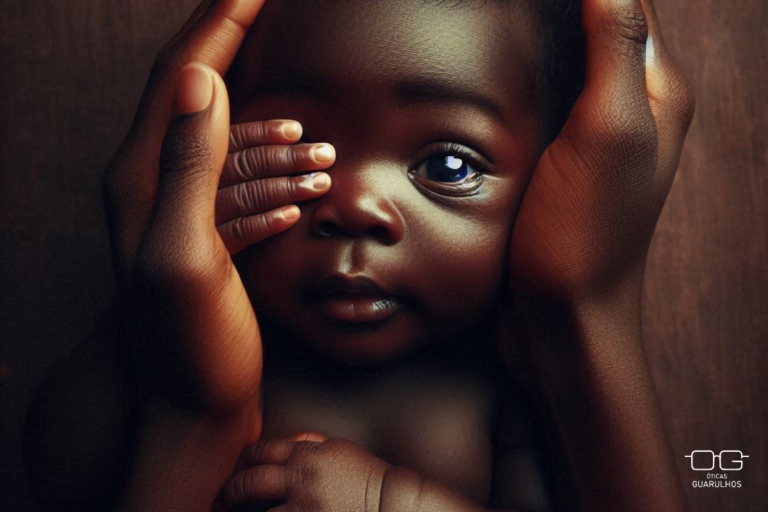 Como limpar olhos de bebês