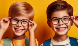 Óculos infantis: estilo e segurança