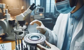 O que são blocos de montagem de lentes?