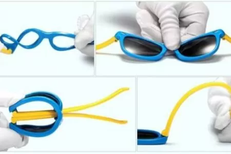 Óculos Infantis À Prova De Quebra Protegendo Os Olhos Dos Pequenos